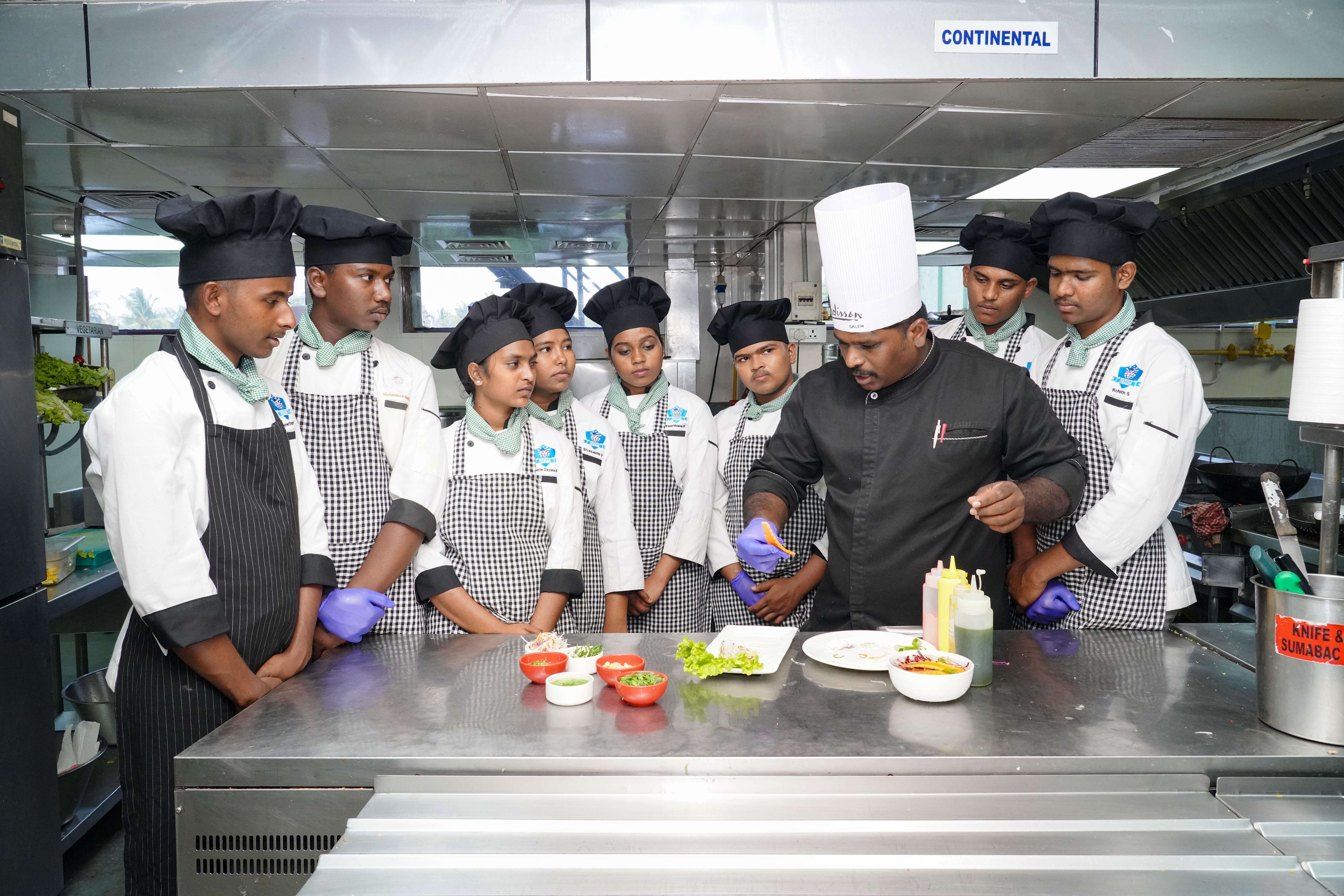 Craft Course Food Production and F&B Service Training at SIHM