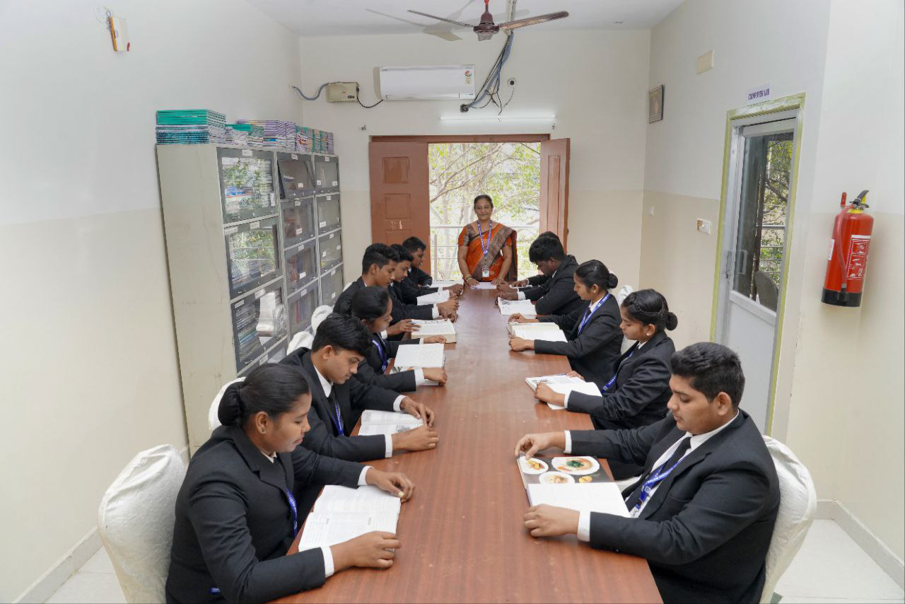 A/C Library at Salem Institute of Hotel Management